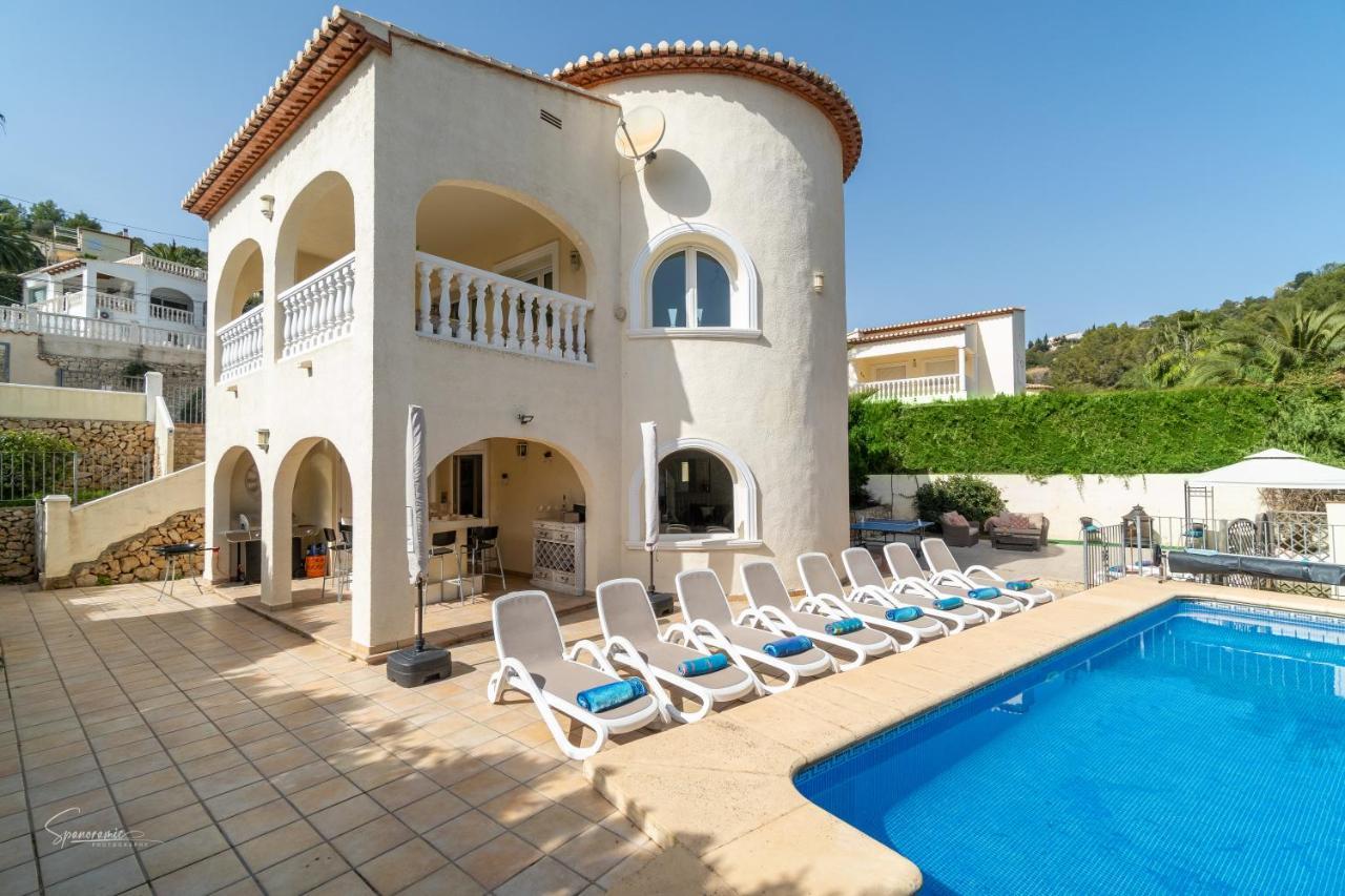 Mariposa Blanca Villa Moraira Eksteriør bilde
