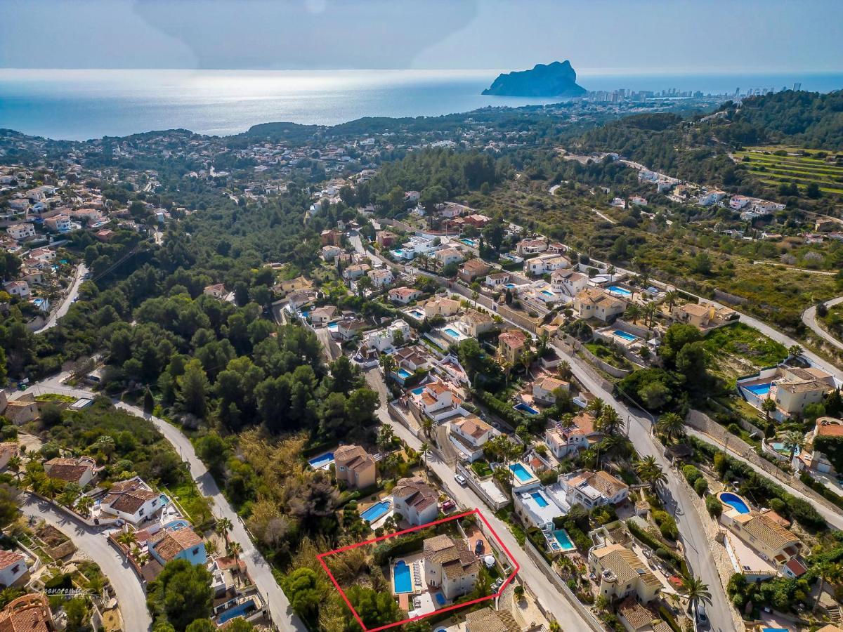 Mariposa Blanca Villa Moraira Eksteriør bilde