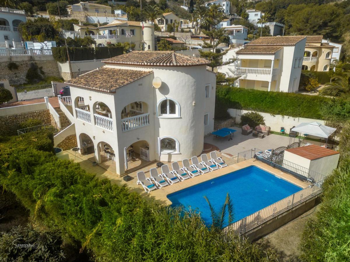Mariposa Blanca Villa Moraira Eksteriør bilde