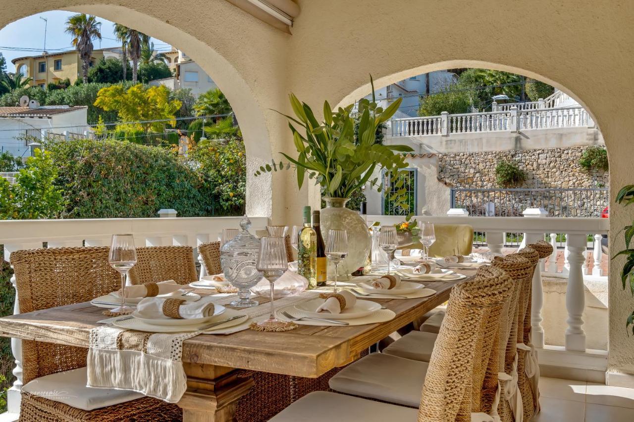 Mariposa Blanca Villa Moraira Eksteriør bilde