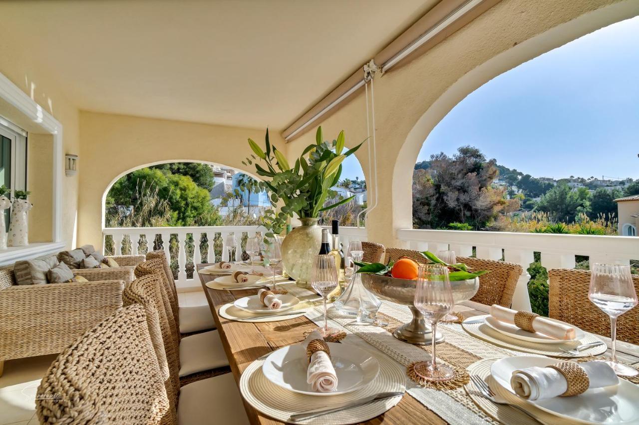 Mariposa Blanca Villa Moraira Eksteriør bilde