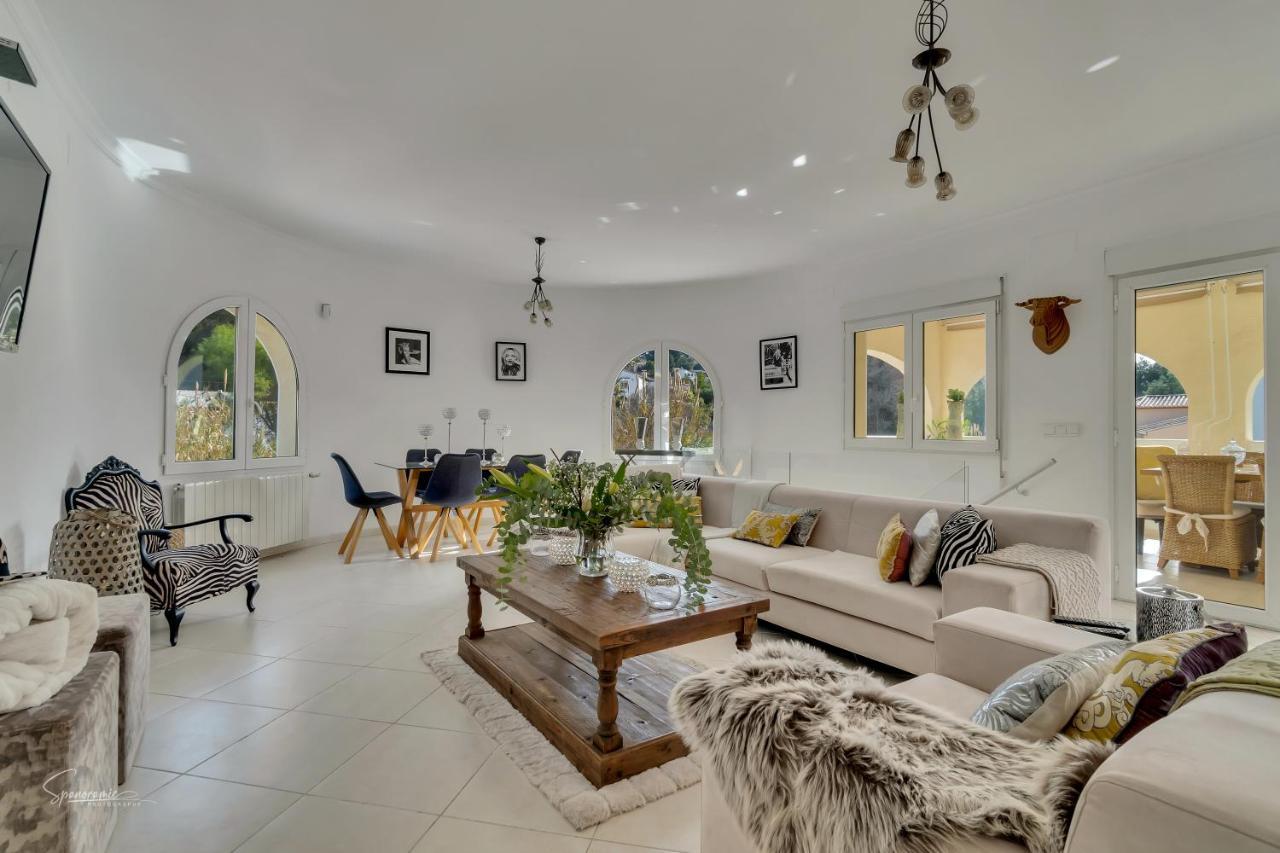 Mariposa Blanca Villa Moraira Eksteriør bilde
